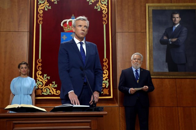 Alfonso Rueda Valenzuela tomou posesión como presidente da Xunta no Parlamento de Galicia